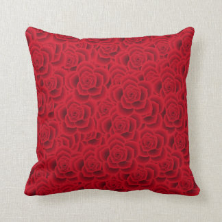 Coussin Rose rouge