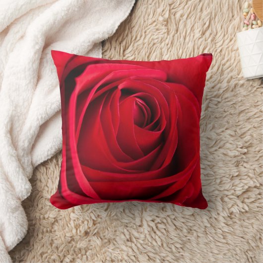 Coussin Rose rouge (Couverture)