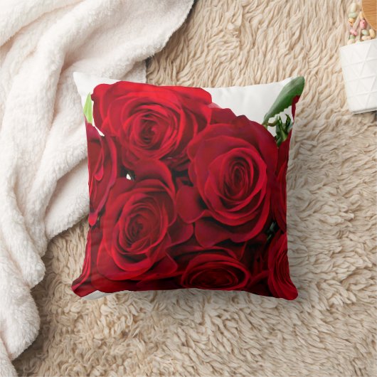 Coussin Rose rouge (Couverture)