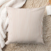 Coussin Rose saumon rayure à carreaux (Couverture)