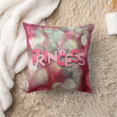 Coussin Rose Tendance Princesse Bokeh (Couverture)