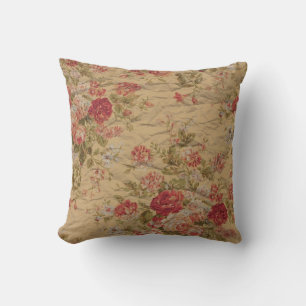 Coussin Rose vintage