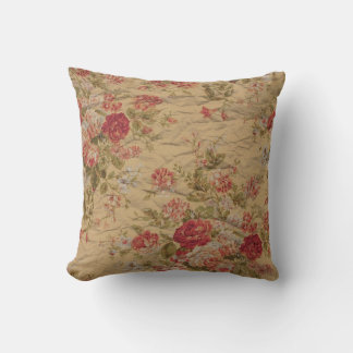 Coussin Rose vintage