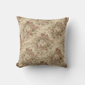 Coussin Rose vintage