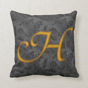 Coussin Rose Vintage or H
