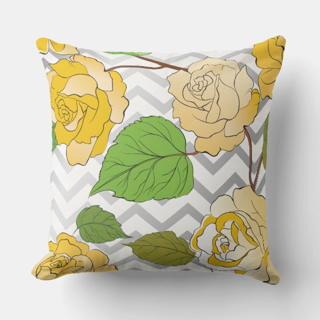Coussin Roses 11 (Recto)
