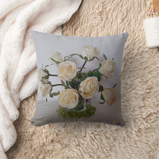 COUSSIN ROSES BLANCHES (Couverture)
