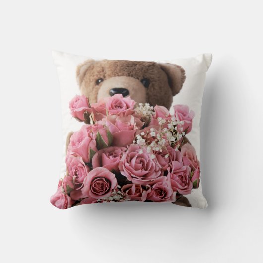 Coussin Roses d'ours (Recto)