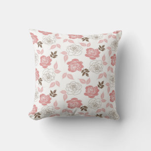 Coussin Roses roses
