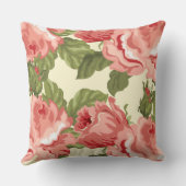 Coussin Roses roses de Jésus Manger de bébé de St Therese (Verso)