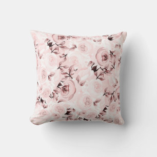 Coussin Roses roses shabby chic glamour élégant décor flor