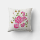 Coussin Roses rouges (Verso)