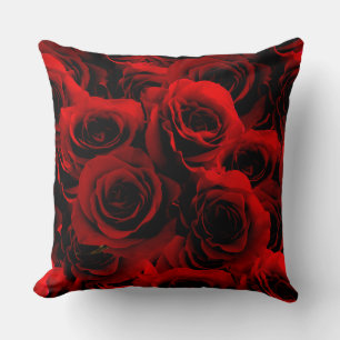 Coussin Roses rouges foncés pour vous
