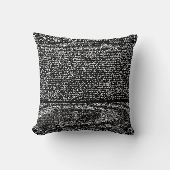 Coussin Rosetta Stone (Recto)