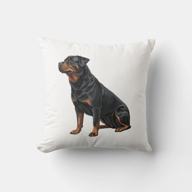Coussin Rottweiler (Recto)