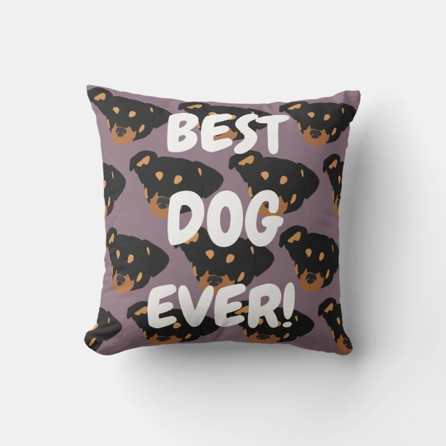 Coussin Rottweiler (Recto)