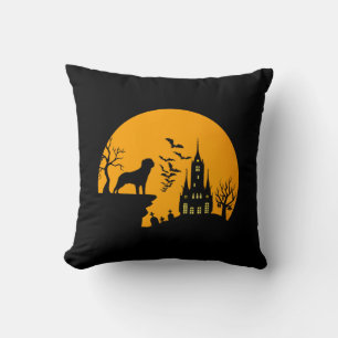 Coussin Rottweiler Halloween