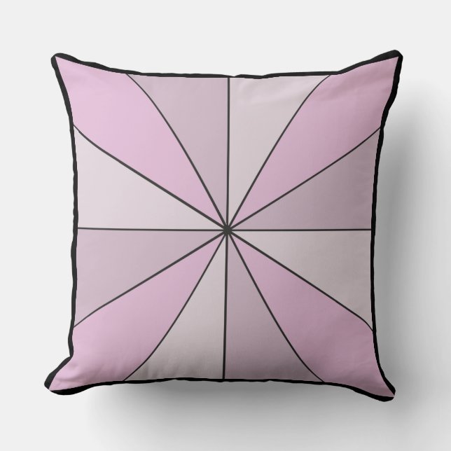 Coussin Roue couleur 2 en 1 jaune rose (Recto)