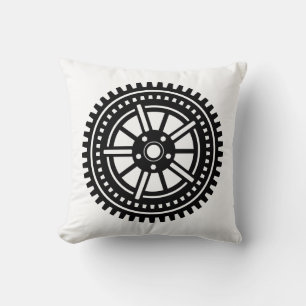Coussin Roue d'engrenage - Complexe 10 rayons