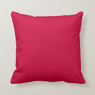 coussin rouge bordeaux