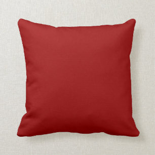 Coussin rouge de barracuda