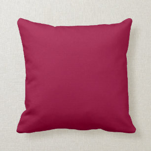 coussin rouge de Bourgogne