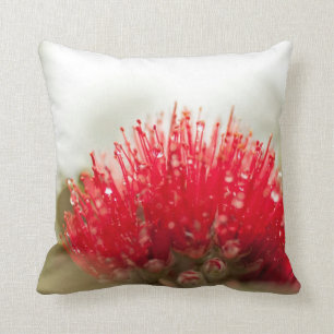 Coussin rouge d'Ohia Lehua