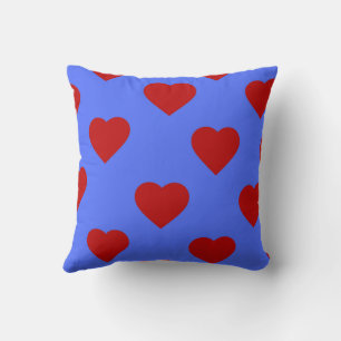 Coussin Rouge Élégant Mignon Confortable Moderne Romantiqu