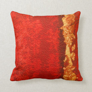 Coussin Rouge et abrégé sur or