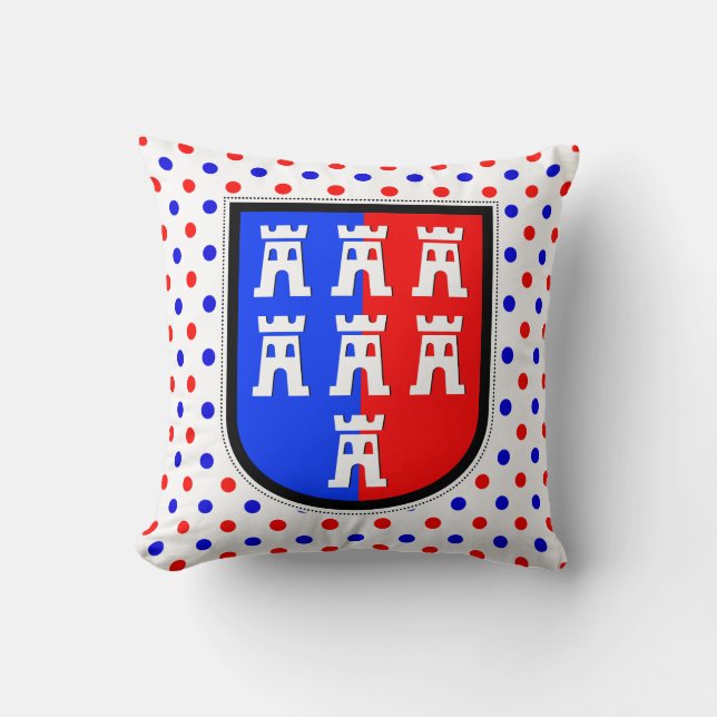 Coussin Rouge et Bleu, il faut que ce soit (Recto)