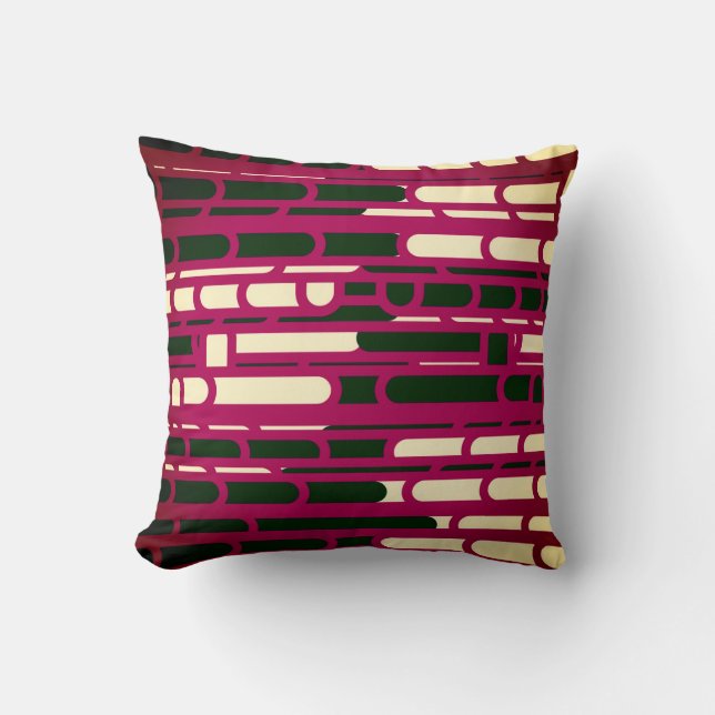 Coussin Rouge et noir (Recto)