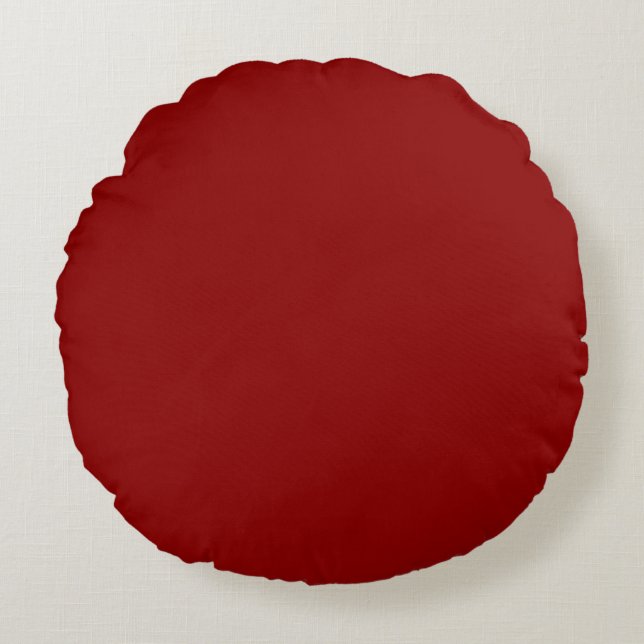 Coussin rouge foncé (Devant)