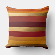 Rouge Gold et rayures orange