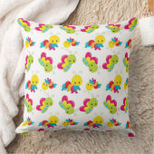 COUSSIN ROUGE JAUNE VERT BLEU BÉBÉS INSECTES (Couverture)