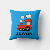 Coussin rouge mignon de chambre à coucher (Verso)