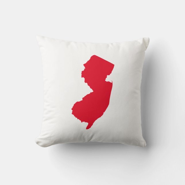 Coussin Rouge New Jersey (Recto)