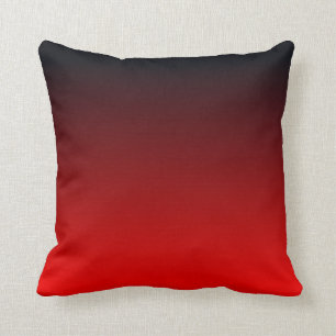 Coussin Rouge noir Ombre
