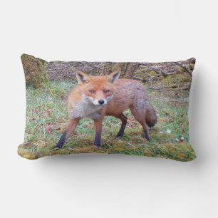 Coussin rouge renard Lumbar réversible