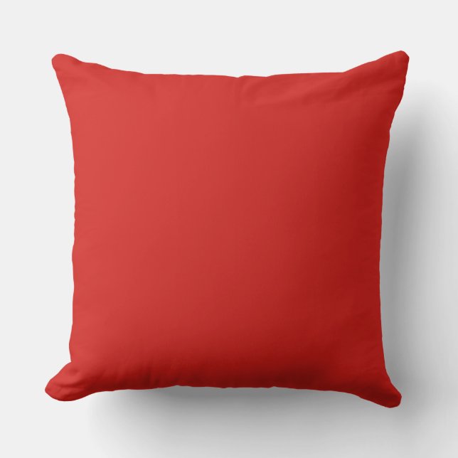 Coussin Rouge solide (Recto)