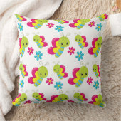COUSSIN ROUGE VERT JAUNE BLEU BÉBÉS MIGNONS BUGS (Couverture)