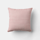 Coussin Rougissent le pastel Girly d'aquarelle de sembler (Verso)