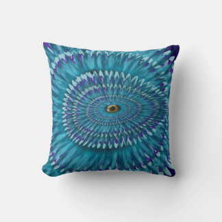 Coussin Round Jurassic EYE SEE YOU doodle 