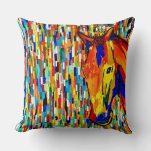 Coussin Roussette à exécuter 20 x 20 Poly Throw Pillow