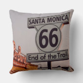 Coussin Route 66 Californie (Verso)