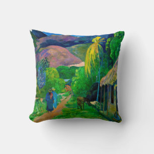 Coussin Route de Tahiti, Gauguin