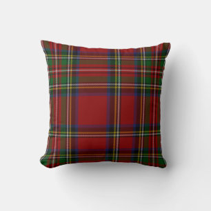 Coussin Royal Stewart Tartan Plaid traditionnel