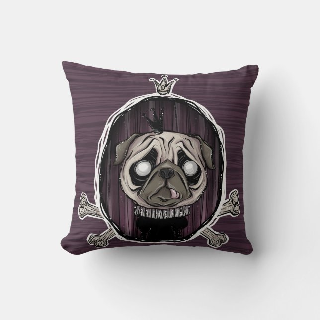 Coussin _royally pugged (Recto)