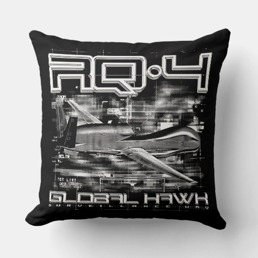 Coussin RQ-4 Global Hawk (Recto)