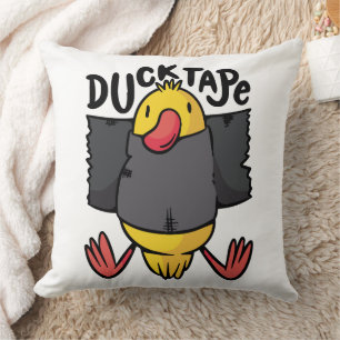 Coussin Ruban Canard Drôle Monté sur Mur