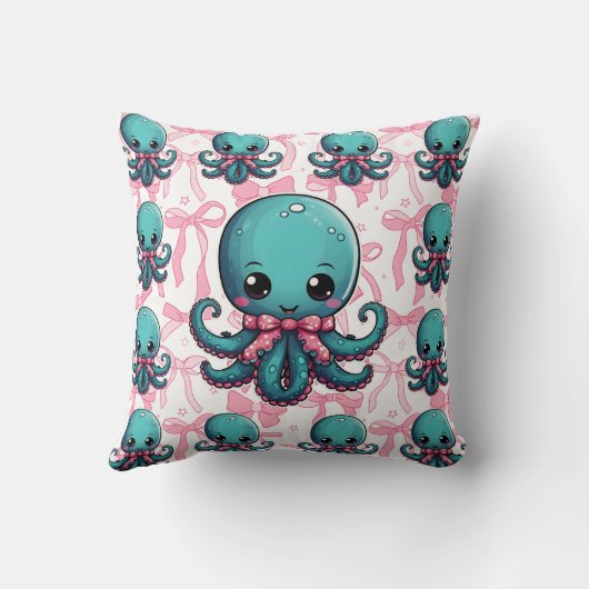 Coussin Ruban d'octopus (Verso)